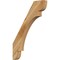 Ekena Millwork 4"W x 28"D x 40"H Olympic Rough Sawn Knee Brace, Western Red Cedar BRC04X28X40OLY00RWR - alternate 1
